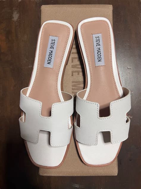 hermes dupe steve madden|Hermes oran sandals knock off.